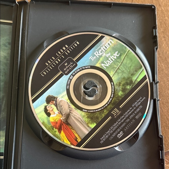 Hallmark Gold Crown Collector's Edition DVD - The Return of the Native π― - Picture 2 of 5